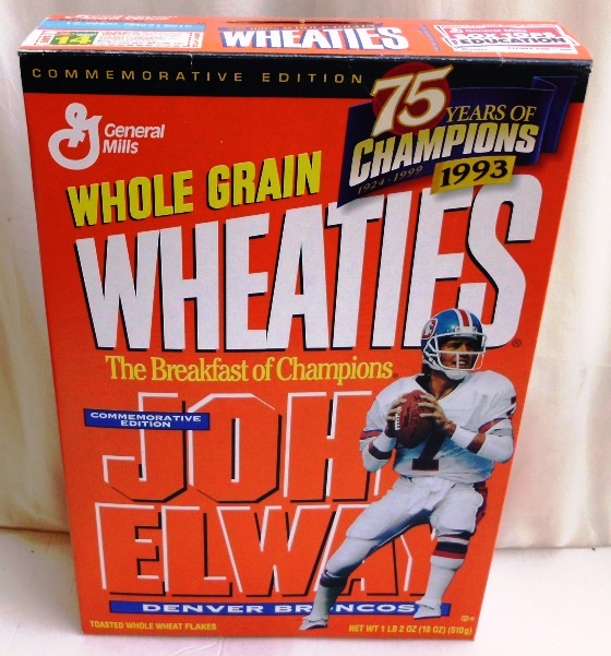 John Elway #7 NFL (75 Years Of Champions) Wheaties (0)