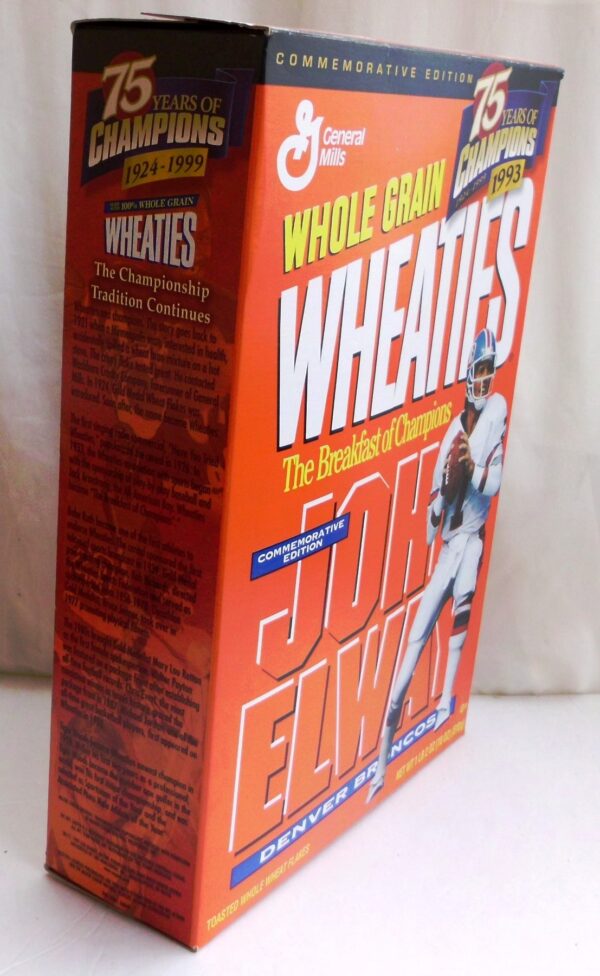 John Elway #7 NFL (75 Years Of Champions) Wheaties (3)