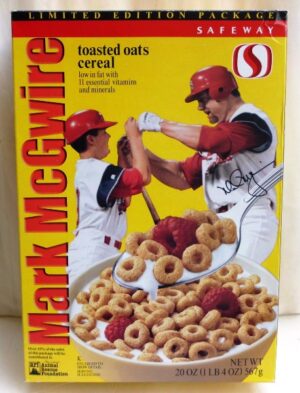Mark McGwire Empty Box(Safeway Ltd Ed! Toasted Oats) (0)