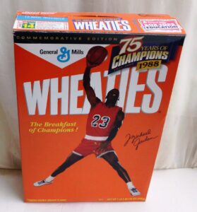 Michael Jordan Empty Box(75 Years Of Champions! Wheaties) (2)