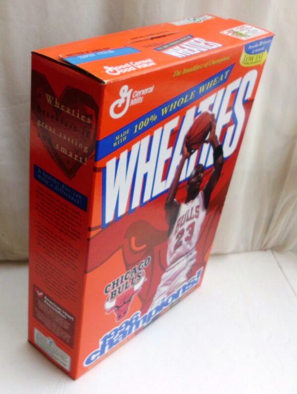 Michael Jordan Empty Box(Chicago Bulls 1996 Champions! Wheaties) (4)