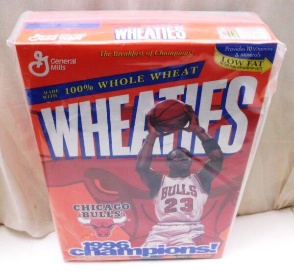 Michael Jordan Full Box(Chicago Bulls 1996 Champions! Wheaties) (2)