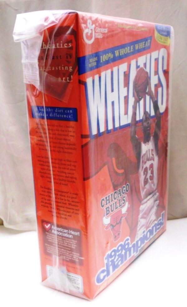 Michael Jordan Full Box(Chicago Bulls 1996 Champions! Wheaties) (4)