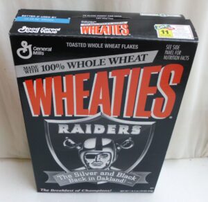 Raiders Empty Box(Back In Oakland! Wheaties) (2)