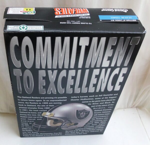 Raiders Empty Box(Back In Oakland! Wheaties) (7) Raiders Empty Box(Back In Oakland! Wheaties) (7)