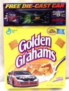 Stacy Compton #92 Die-Cast (Dodge Daytona Countdown-Golden Gram - Copy