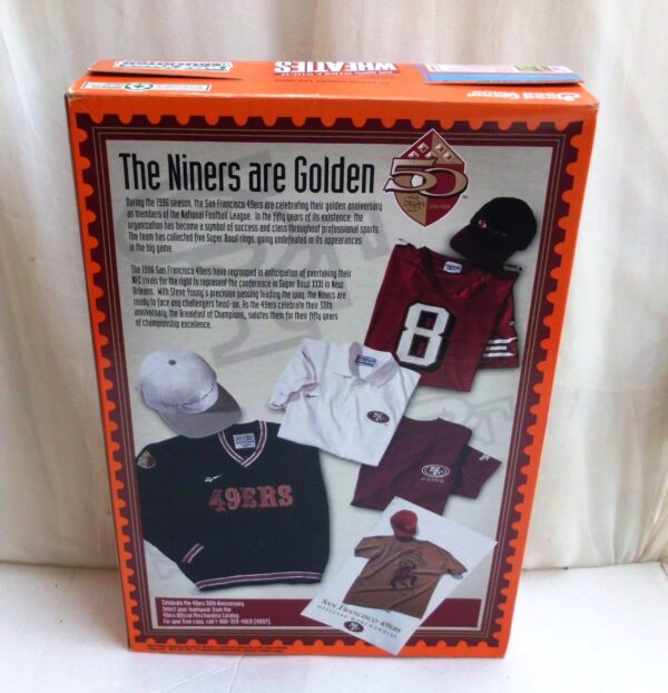 Steve Young #8 NFL (49ers 50th Anniversary Collectors Ed) Wheaties (5)