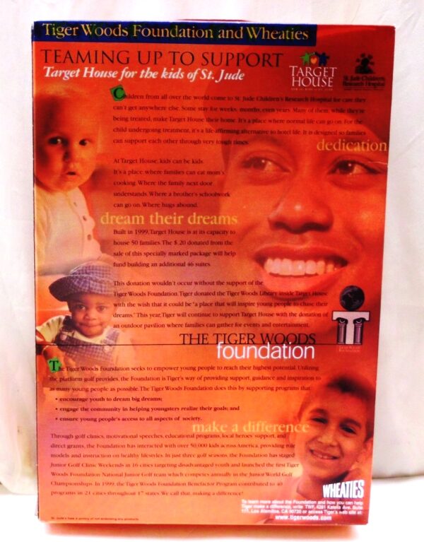 Tiger Woods (Foundation and Wheaties) (3) Tiger Woods (Foundation and Wheaties) (3)