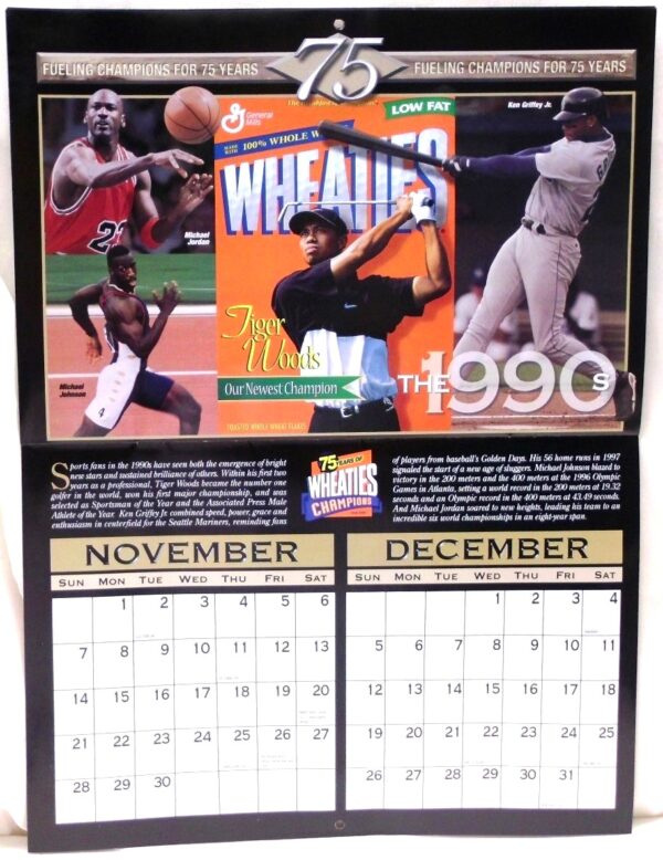 Wheaties Calendar 1924-1999 (75 Years Of Champions Wheaties) (10)