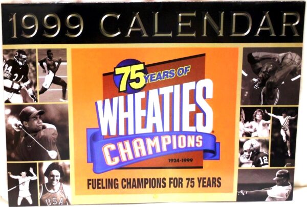 Wheaties Calendar 1924-1999 (75 Years Of Champions Wheaties) (12)