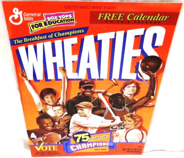 Wheaties Calendar 1924-1999 (75 Years Of Champions Wheaties) (2)