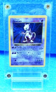 10-102 Mewtwo (Shadowless Holo Foil Unlimited Base Set Edition) (0)