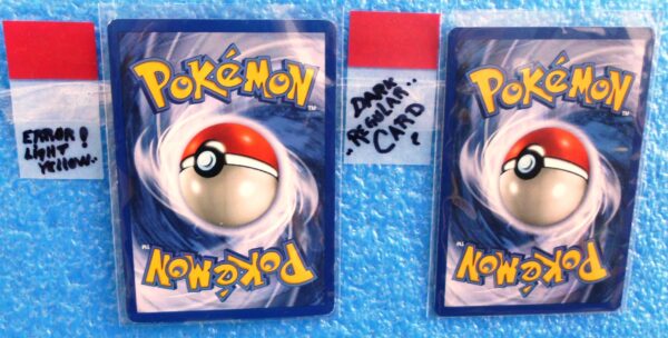 100-102 Energy (Bright Yellow Error! & Dark Yellow Regular Card) (3)