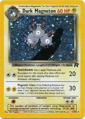 11-82 Dark Magneton (Team Rocket Unlimited Edition Holo-Foil Base) (2)