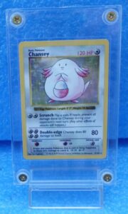 3-102 Chansey (Shadowless Holo Foil Unlimited Base Set Edition)1999 (0)