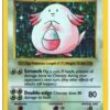 3-102 Chansey (Shadowless Unlimited Base Set Edition)1999 (1)