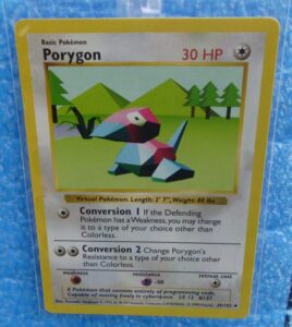 39-102 Porygon (Shadowless Unlimited Base Set Edition)1999 (1)