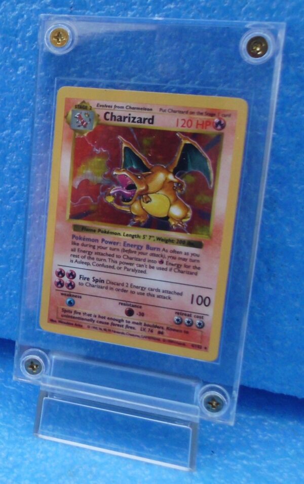 4-102 Charizard (Shadowless Holo Foil Unlimited Base Set Edition)1999 (2bb)