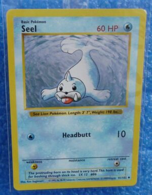 41-102 Seel (Shadowless Unlimited Base Set Edition)1999 (1) 41-102 Seel (Shadowless Unlimited Base Set Edition)1999 (1)