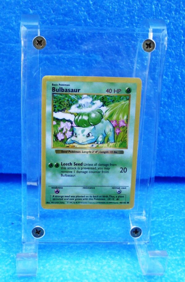 44-102 Bulbasaur (Shadowless Borderl Unlimited Base Set Edition)1999 (1)