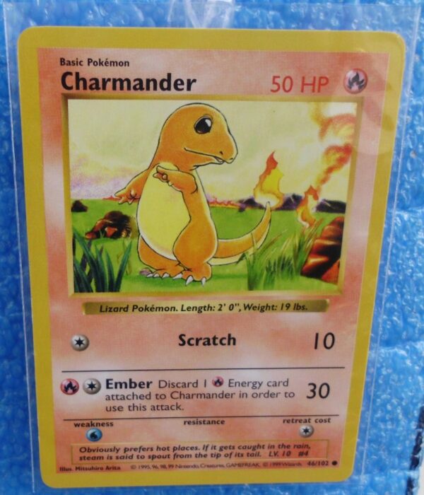 46-102 Charmander (Shadowless Unlimited Base Set Edition)1999 (1) 46-102 Charmander (Shadowless Unlimited Base Set Edition)1999 (1)