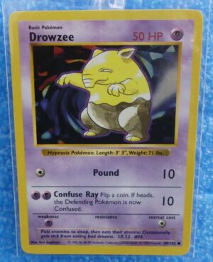 49-102 Drowzee (Shadowless Unlimited Base Set Edition)1999 (1)