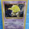 49-102 Drowzee (Shadowless Unlimited Base Set Edition)1999 (2)
