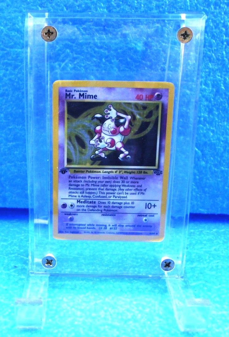 6-64 Mr Mime (Jungle 1st Edition Holo Foil) 1999 (1)