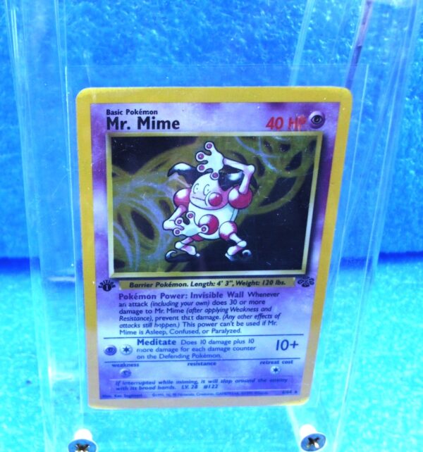 6-64 Mr Mime (Jungle 1st Edition Holo Foil) 1999 (2a)