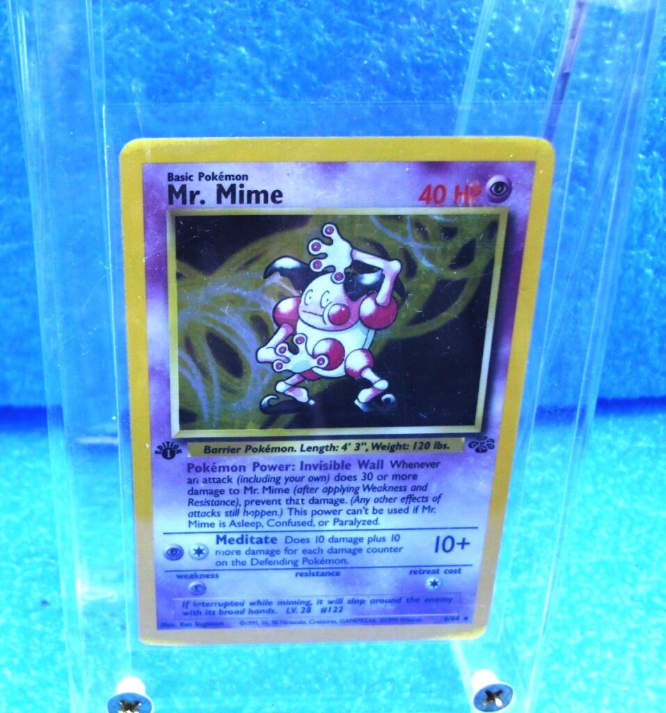 Mr Mime (Card #6/64 Holo-Foil 1st Edition) “Pokemon Jungle Unlimited ...
