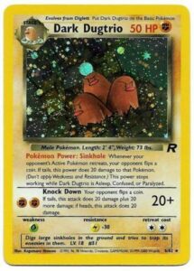 6-82 Dark Dugtrio (Pokemon Team Rocket Unlimited Edition Holo Foil Base Set)-0