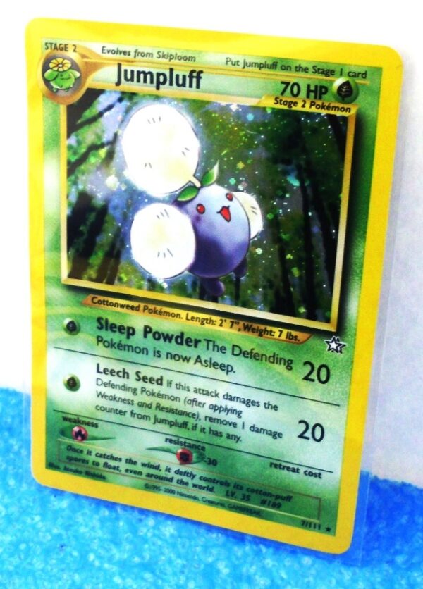 7-111 Jumpluff (Pokemon Neo Genesis Holo Foil) Base Set (2000) (2) 7-111 Jumpluff (Pokemon Neo Genesis Holo Foil) Base Set (2000) (2)