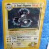 8-132 Lt Surges Magneton (Gym Heroes 1st Edition Holo Foil) Base Set (1999-2000) (2) 8-132 Lt Surges Magneton (Gym Heroes 1st Edition Holo Foil) Base Set (1999-2000) (2)