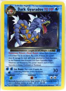 8-82 Dark Gyarados (Pokemon (THIS IS NOT A PROMO RELEASE) Team Rocket Unlimited Holo-Foil Base) (12A)