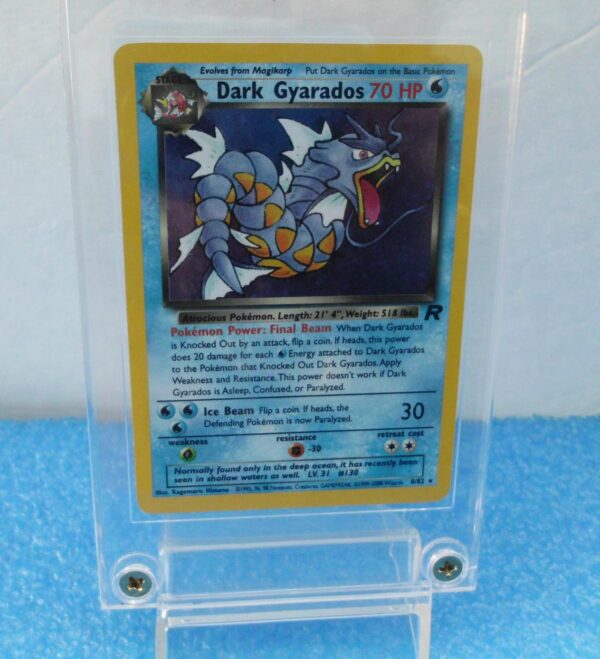 8-82 Dark Gyarados (Pokemon (THIS IS NOT A PROMO RELEASE) Team Rocket Unlimited Holo-Foil Base) (6)