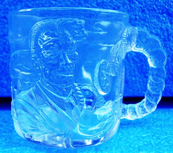 DC Comics (Two-Face Crystal Glass Mug) Batman Forever Movie Classic 1995 Collection (1)