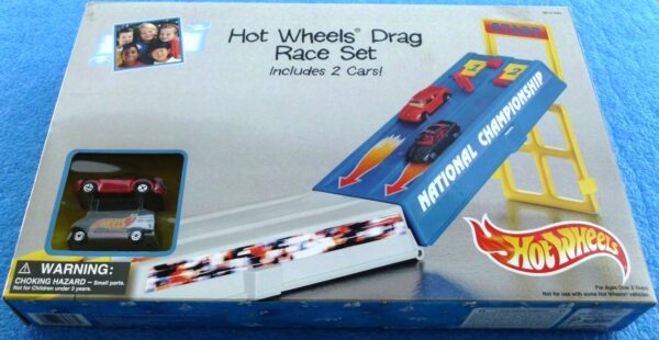 Drag Race Set Hotwheels (1996 Includes 2 Cars) (3)