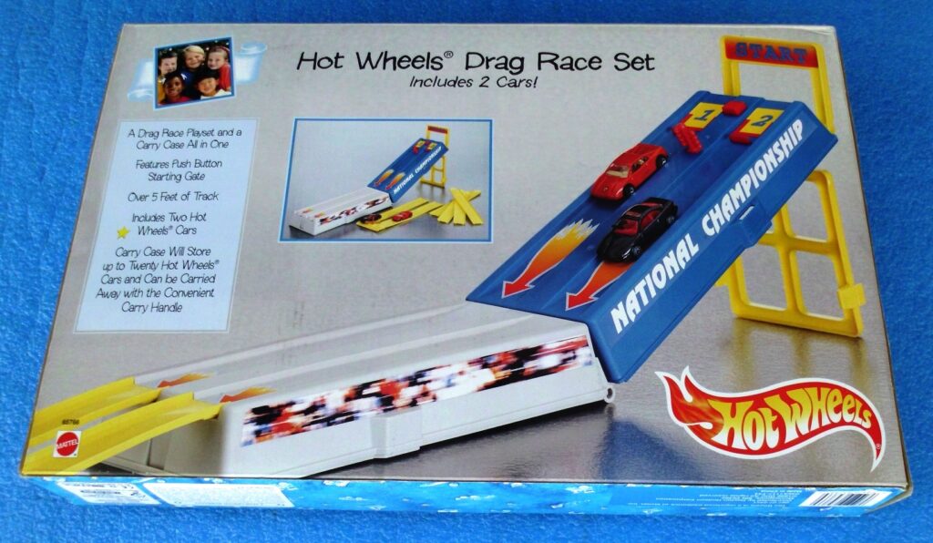 Drag Race Set Hotwheels (1996 Includes 2 Cars) (7)