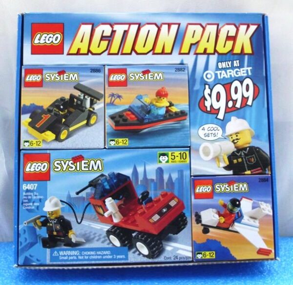 Lego Action Pack (Target 4pc Lego System Set) (0)