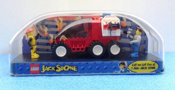Lego System #4605 (Jack Stone Fire Response SUV In Exclusive Factory Mounting Case) (1)