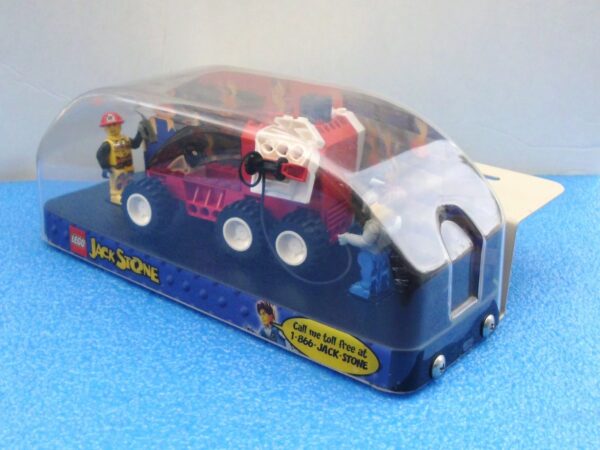 Lego System #4605 (Jack Stone Fire Response SUV In Exclusive Factory Mounting Case) (5)