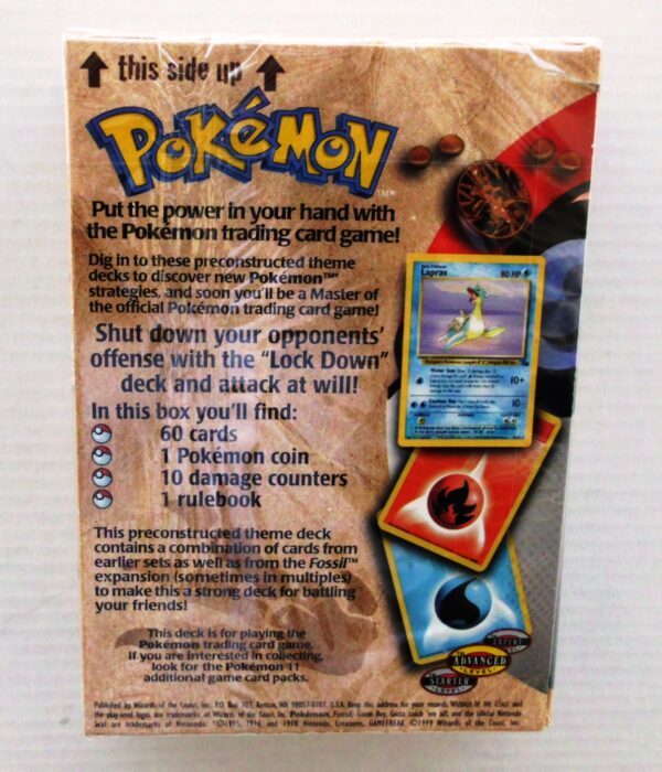 Pokemon Lockdown (Fossil Theme Deck) (3)
