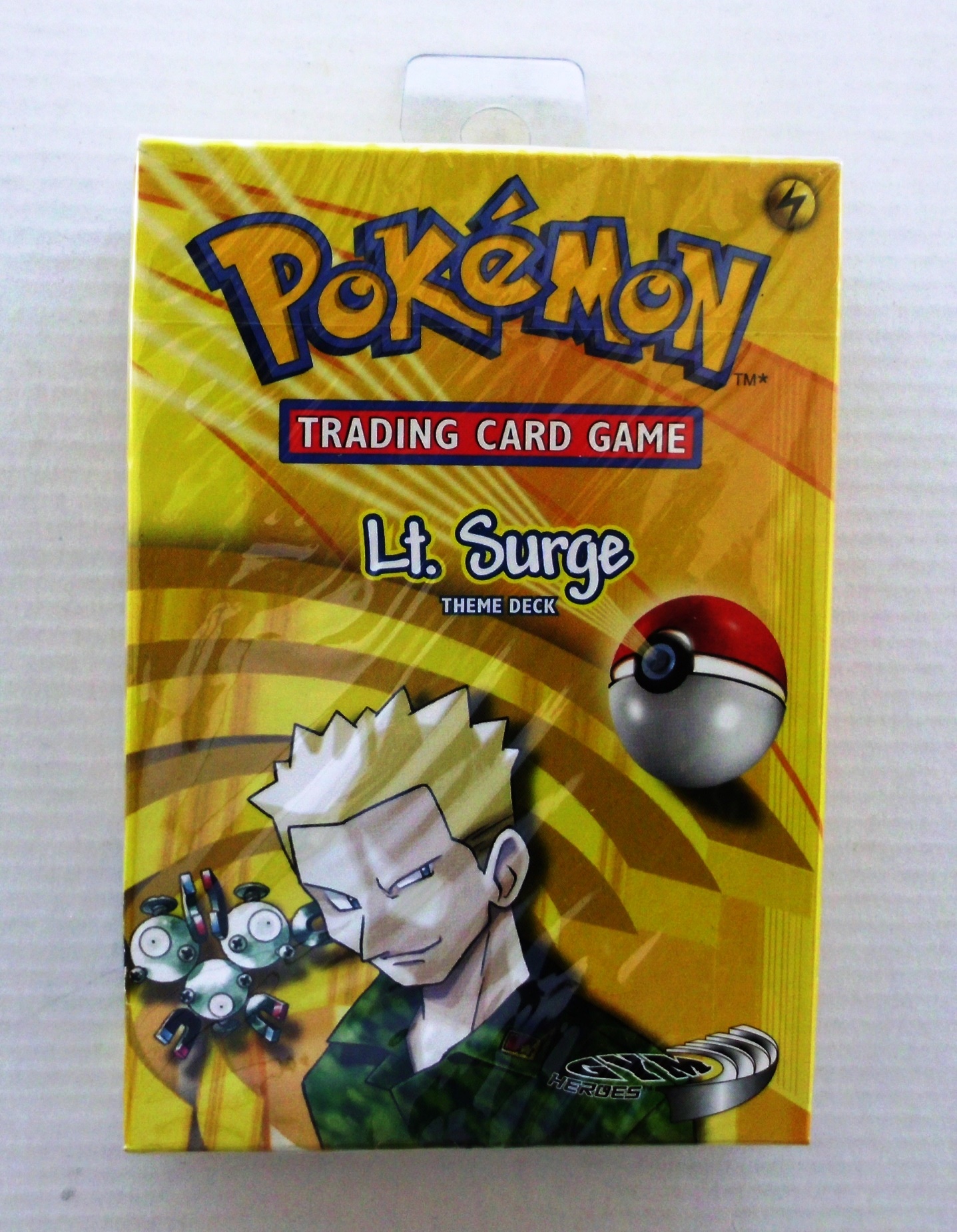 Pokemon (Trading Card Game) “Lt. Surge-Gym Heroes Expansion