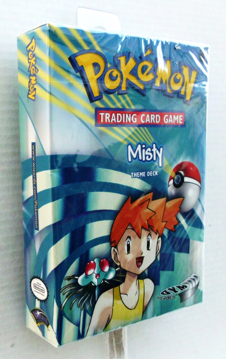 Misty Trainer Gym Heroes Pokemon Theme Deck 60-Cards Sealed WoTC English 