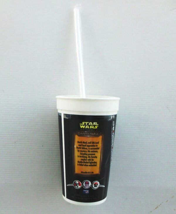 Star Wars EP-1 Darth Maul (32 oz Character Cup Topper with Straw) (7)
