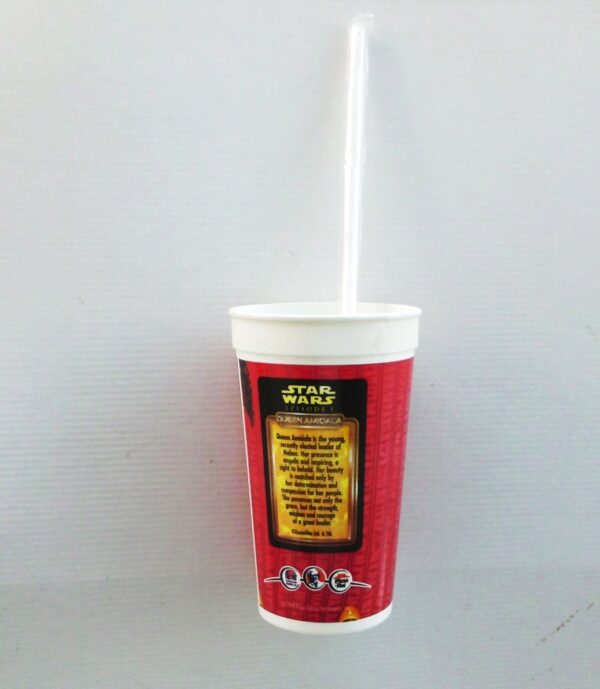Star Wars EP-1 Queen Amidala (32 oz Character Cup Topper with Straw) (6)