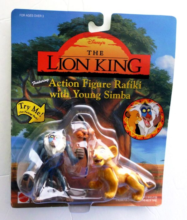 The Lion King (Action Figure Rafiki with Young Simba) (Series-1) (1) The Lion King (Action Figure Rafiki with Young Simba) (Series-1) (1)