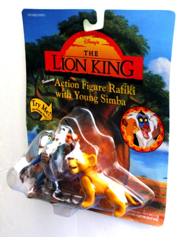 The Lion King (Action Figure Rafiki with Young Simba) (Series-1) (5) The Lion King (Action Figure Rafiki with Young Simba) (Series-1) (5)