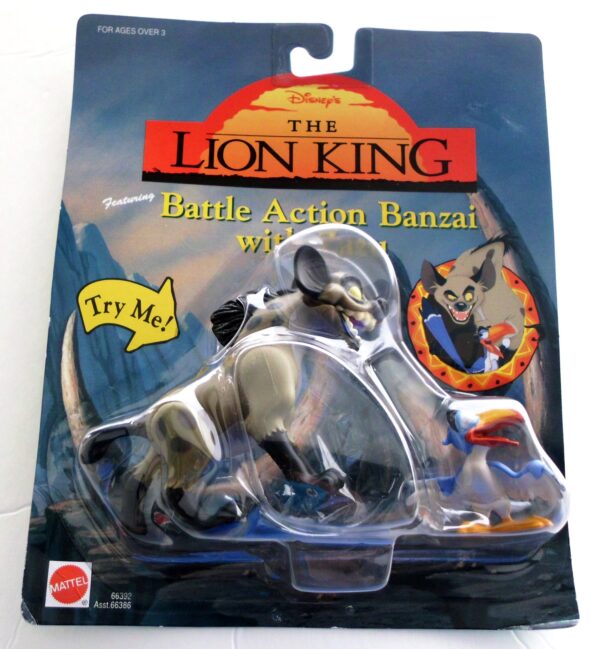 The Lion King (Battle Action Banzai with Zazu) (Series-1) (3) The Lion King (Battle Action Banzai with Zazu) (Series-1) (3)
