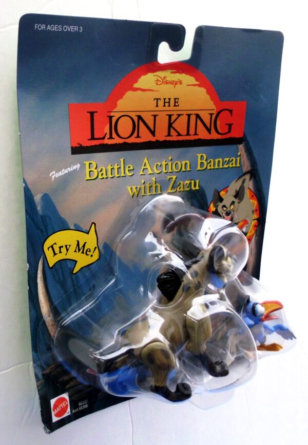 The Lion King (Battle Action Banzai with Zazu) (Series-1) (4) The Lion King (Battle Action Banzai with Zazu) (Series-1) (4)